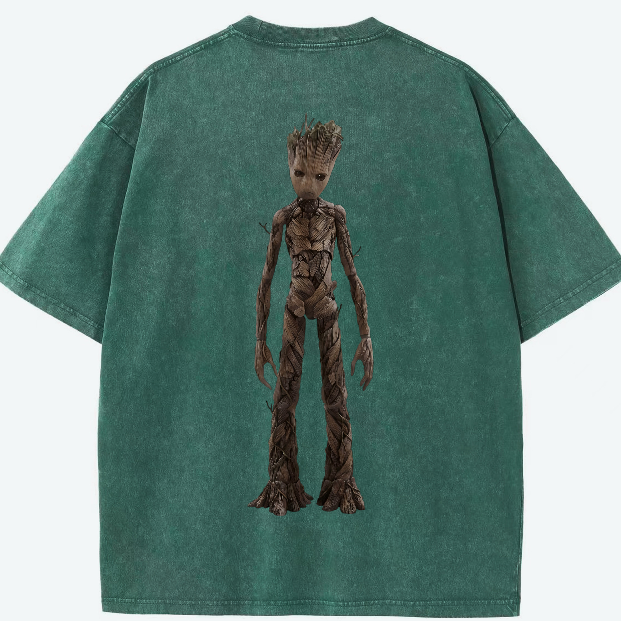 （画像用） アベンジャーズ The Avengers 綿100% ヴィンテージ風 半袖Tシャツ（背面プリント）